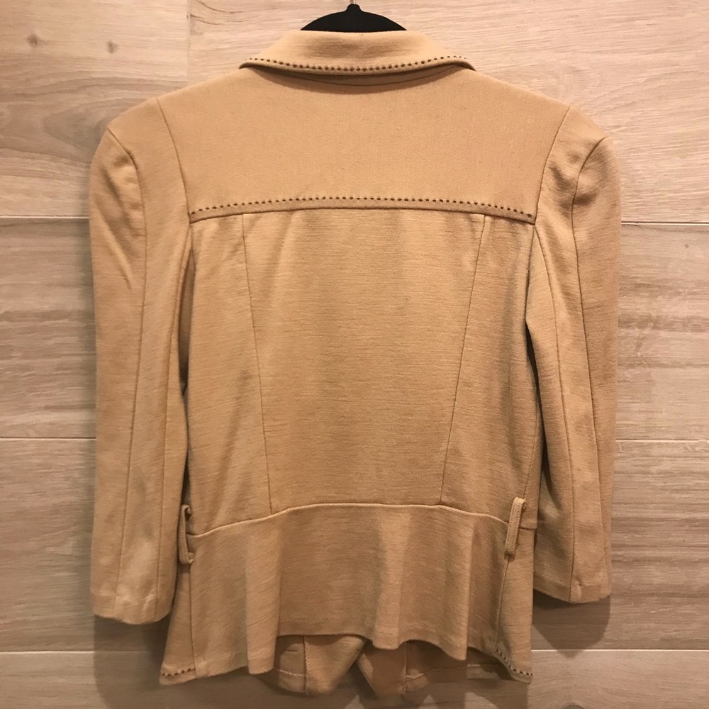 Vintage Diane Von Furstenberg Fitted Jacket Top - Picture 2 of 6